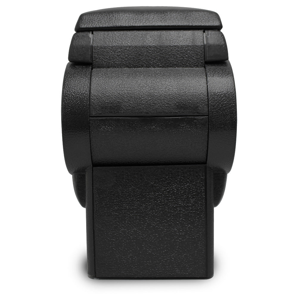 Mittenarmstöd Škoda Octavia 1U årsmodell 97 - 04 armstöd med förvaringsfack vadderad textil svart [pro.tec] - premiumXL