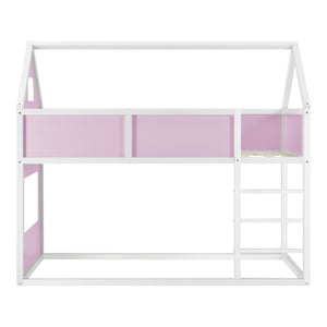 Våningssängstomme Wilma hussäng furu 200x90cm [en.casa] välj modell