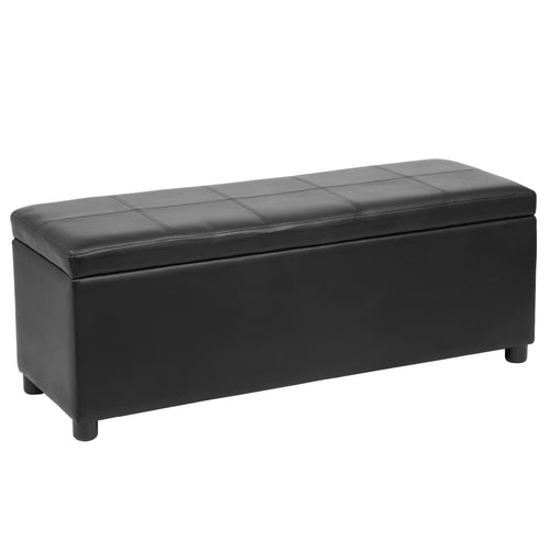 Sittbänk Bukit 118x37x43 cm konstläder [en.casa] - premiumXL