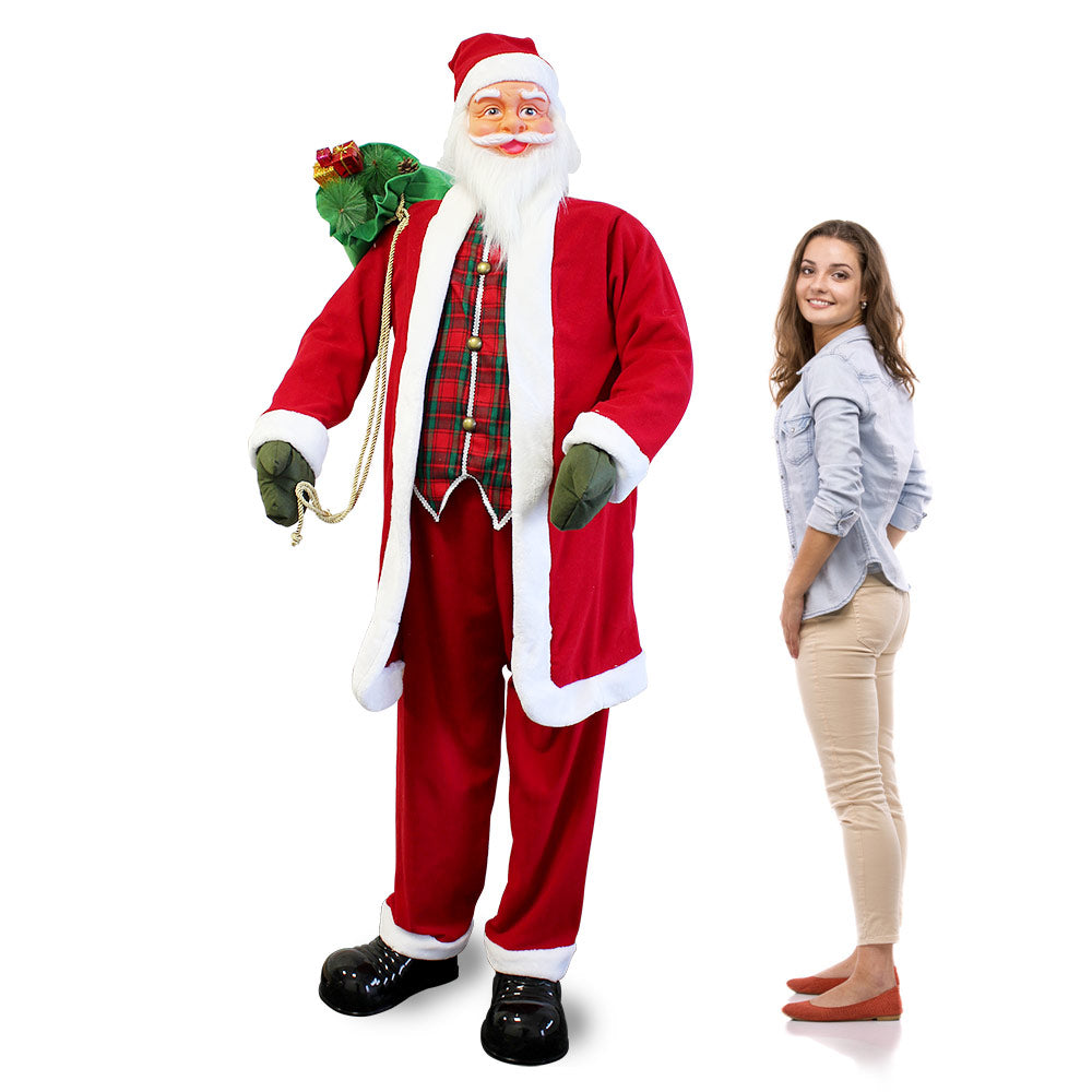 Stor dansande och sjungande jultomte [lux.pro]® välj modell
