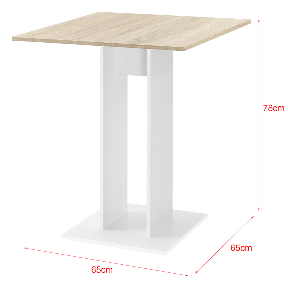 Köksbord Lindesnes 65x65x78 cm i olika färger [en.casa] - premiumXL